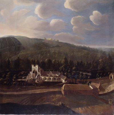 Calder Abbey by Matthias Read